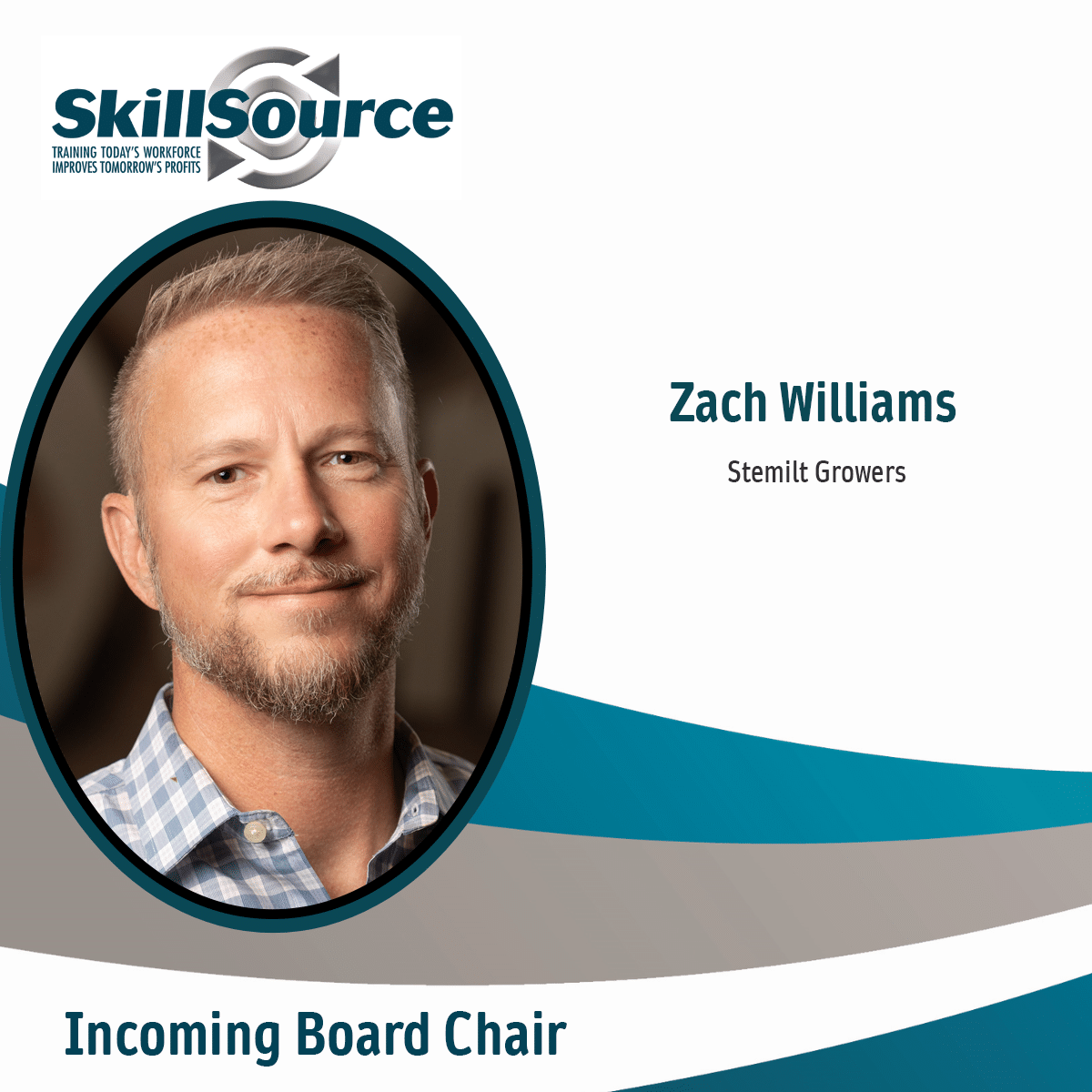 SkillSource Welcomes New Board Chair, Zach Williams